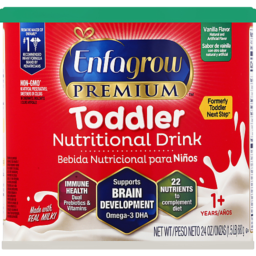 Enfagrow Older Toddler Vanilla Milk Drink Powder - 24 Oz