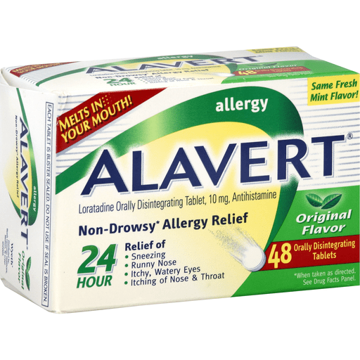 Alavert Allergy, Orally Disintegrating Tablets, Original Flavor