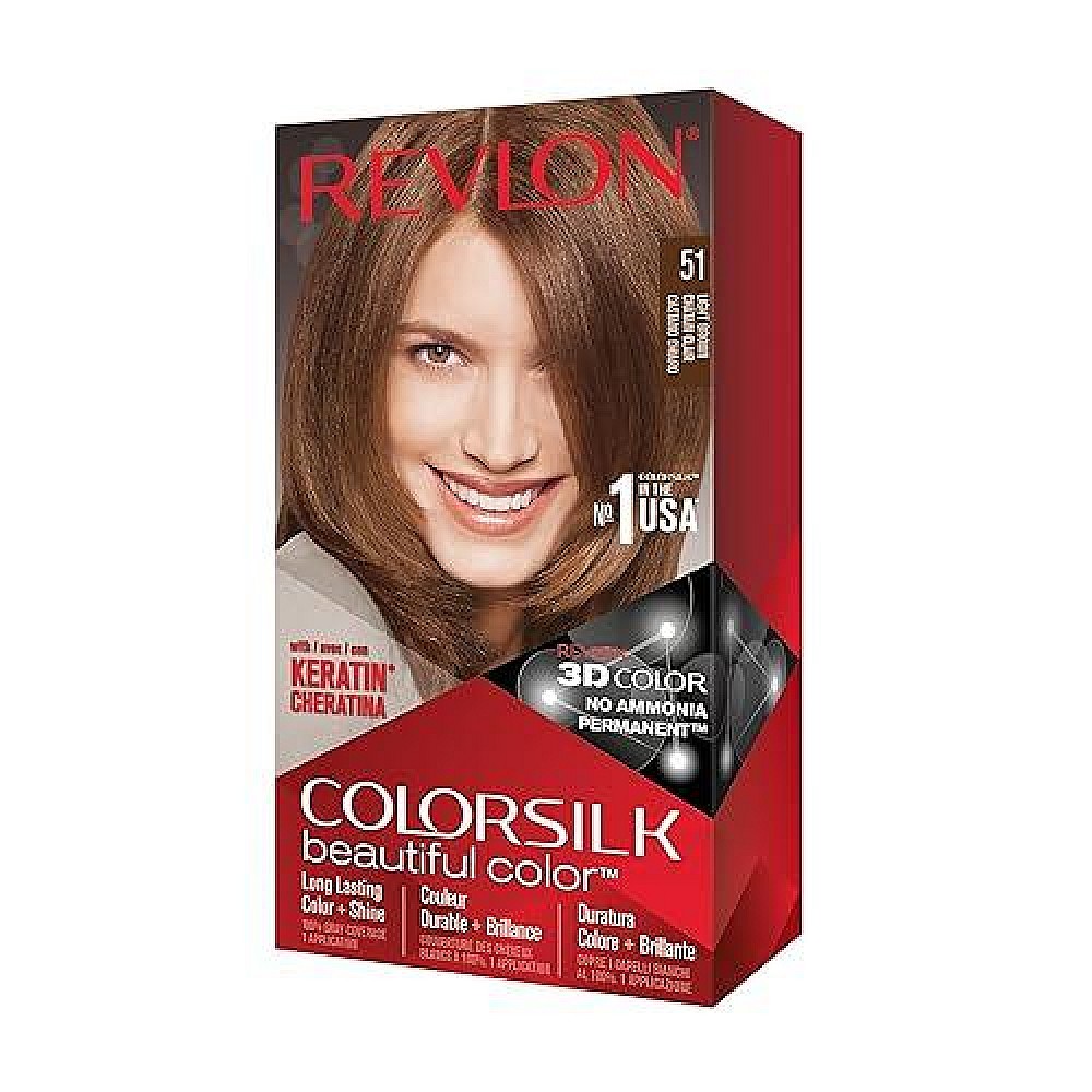 Revlon Colorsilk Beautiful Hair Color - 51 Light Brown