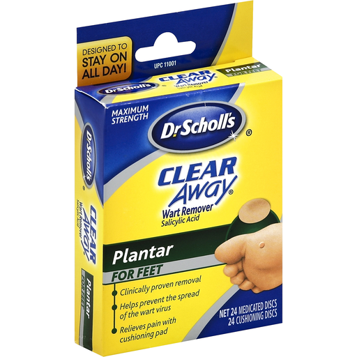 Dr Scholl's Clear Away Plantar Wart Remover For Feet 48 Ct Box