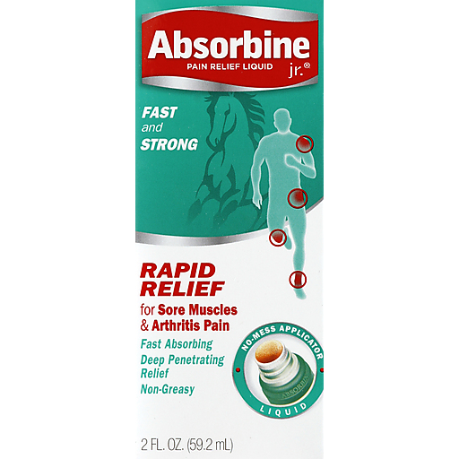Absorbine Jr. Pain Relief Liquid 2 Oz