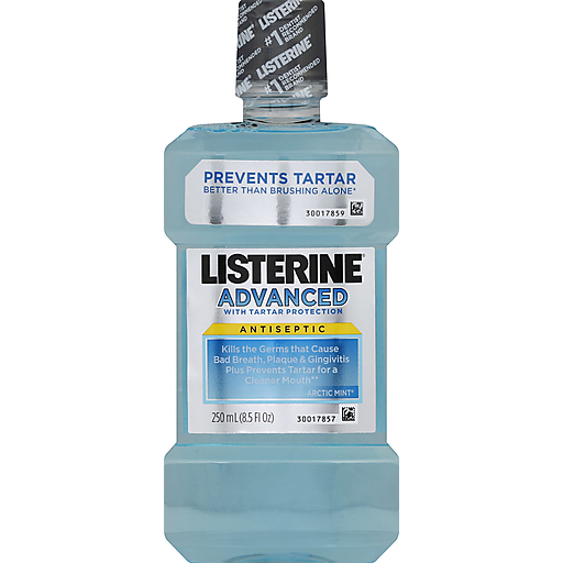 Listerine Advanced Antiseptic, With Tartar Protection, Arctic Mint