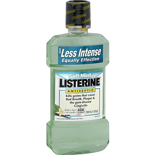 Listerine Antiseptic, Soft Mint