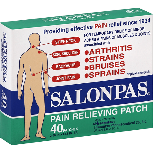 Salonpas Pain Relieving Patch 40 Patches