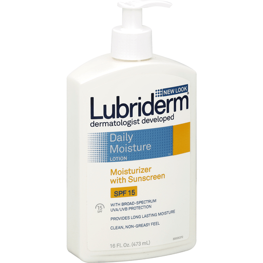 Lubriderm Daily Moisture Lotion, SPF 15