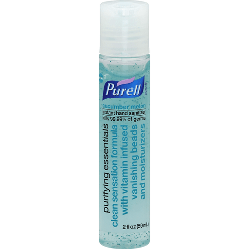 Purell Purifying Essentials Hand Sanitizer, Instant, Cucumber Melon