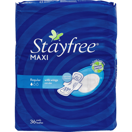 Stayfree Maxi Regular With Wings Pads