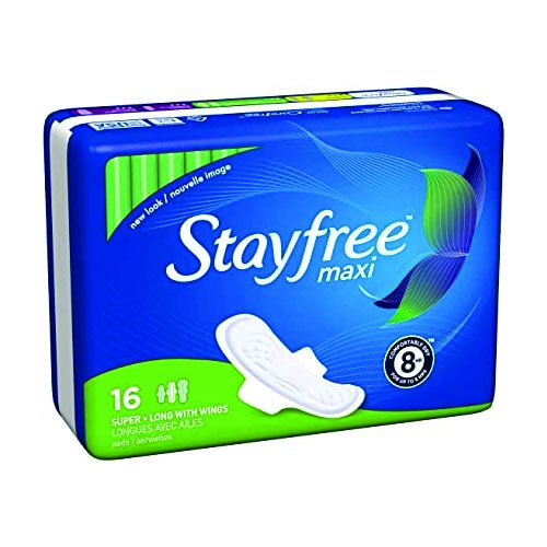 Stayfree Maxi Super Long With Wings Pads