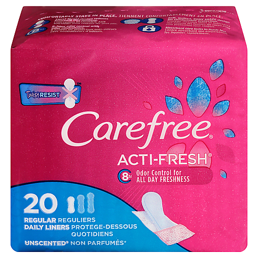 Carefree Acti-Fresh Body Shape Regular Unscented
