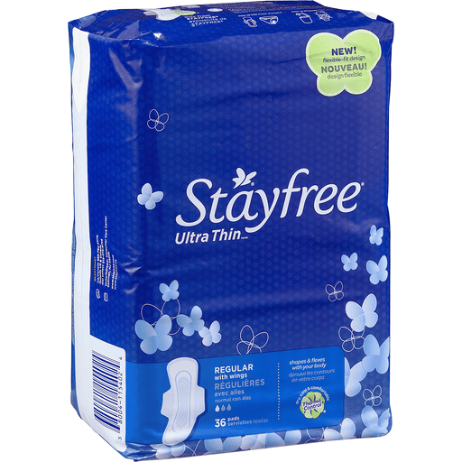 Stayfree Ultra Thin Pads Regular With Wings