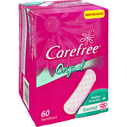 Carefree Original Medium Protection Scented Pantiliners