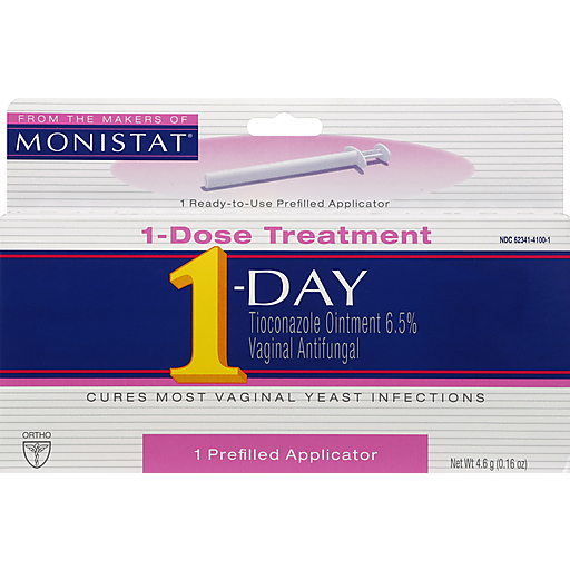 Monistat Vaginal Antifungal, 1 Dose Treatment 0.16 Oz