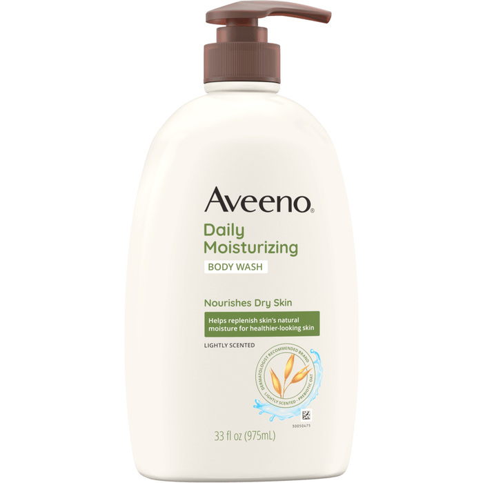 Aveeno Daily Moisturizing Body Wash, Lightly Scented, 12 Fl Oz