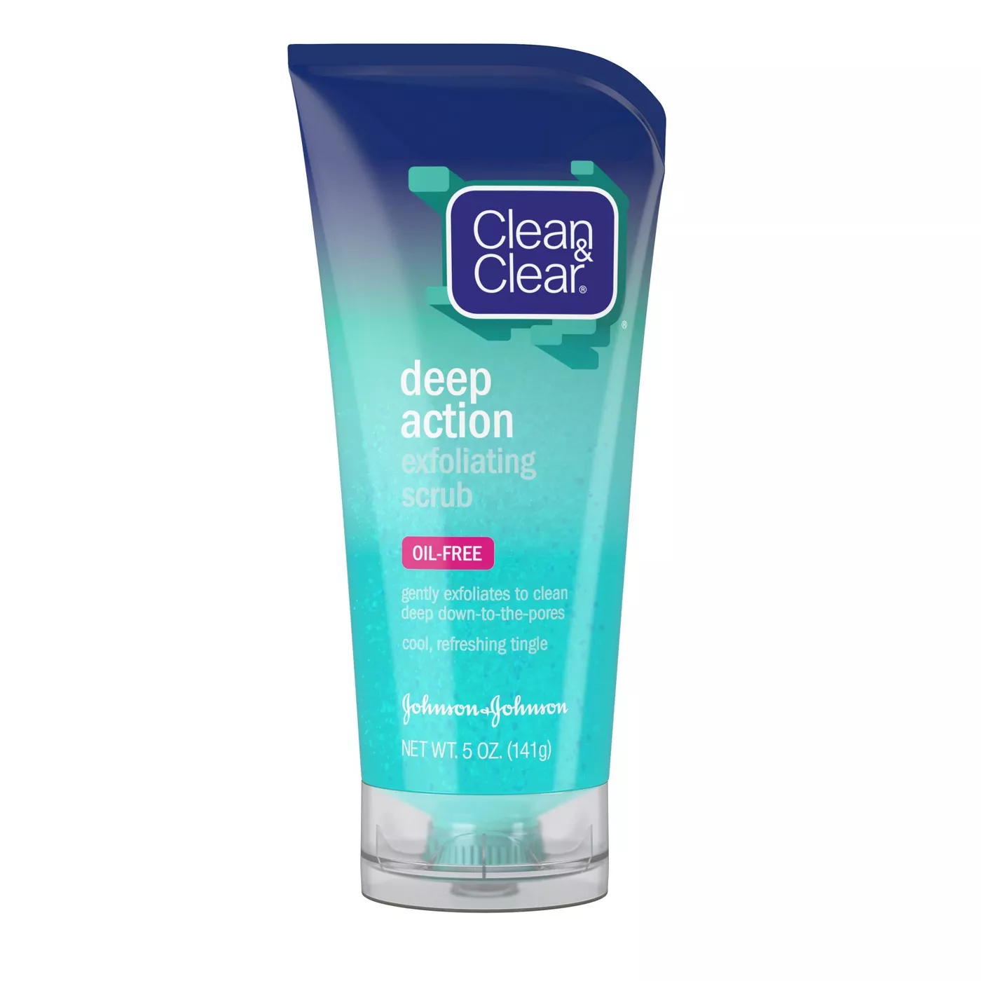 Clean & Clear Exfoliating Scrub, Deep Action, Oil Free 5 Oz