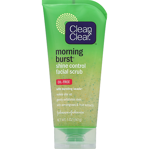Clean & Clear Morning Burst Shine Control Facial Scrub 5 Oz
