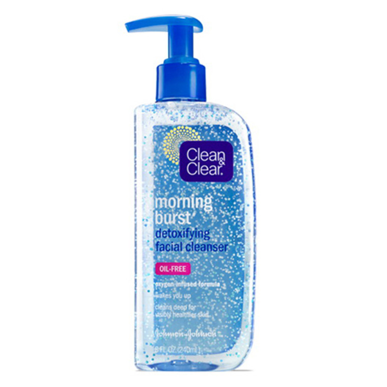 Clean & Clear Morning Burst Detoxifying Facial Cleanser 8 Oz