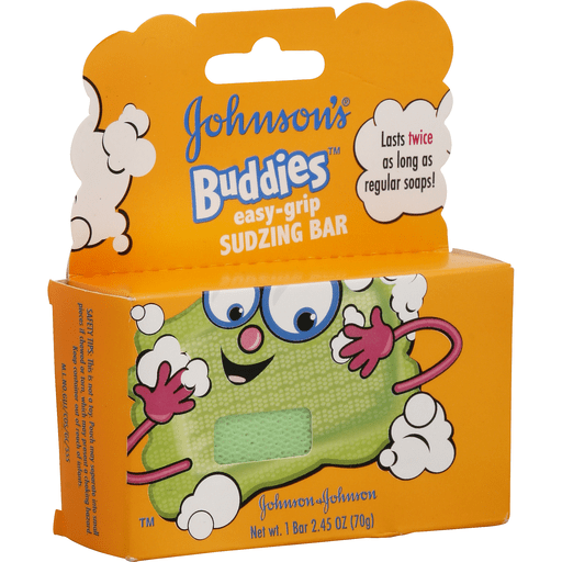 Johnson's Buddies Easy Grip Sudzing Bar