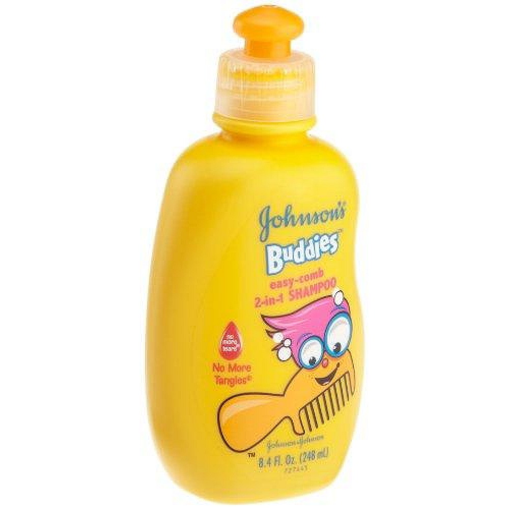 Johnson's Buddies Shampoo, Easy Comb 2 In 1