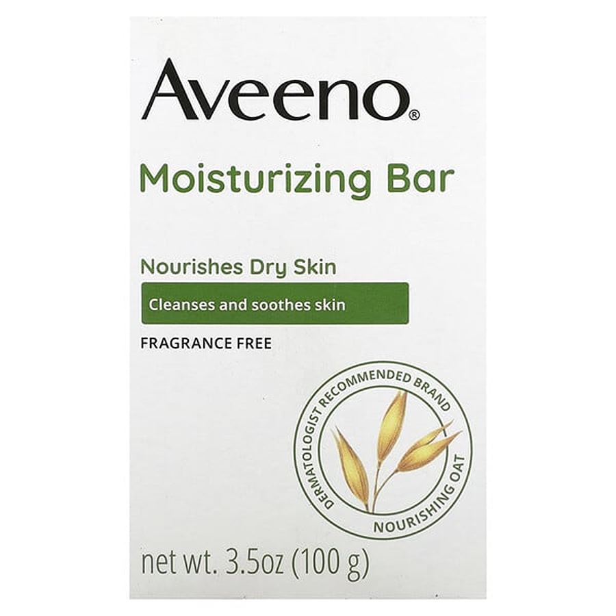 Aveeno Moisturizing Bar For Dry Skin - Fragrance Free