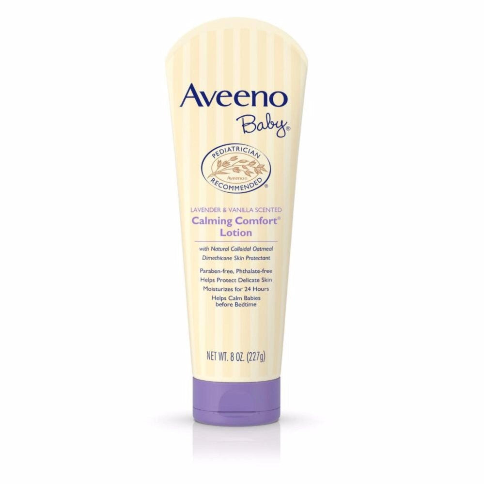 Aveeno Baby Lotion Calming Comfort Lavender Vanilla Scented 226ml