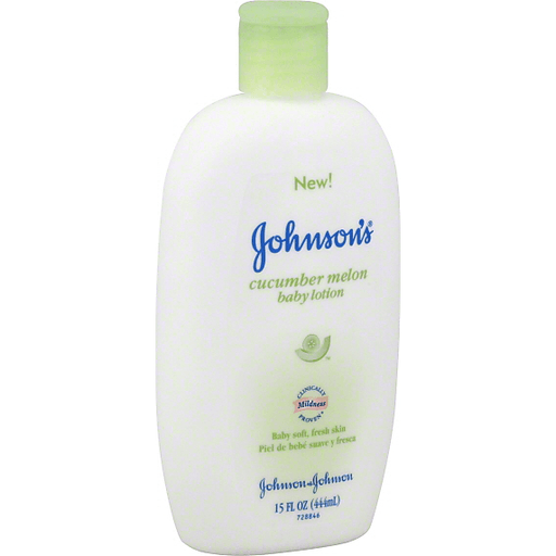 Johnson's Lotion, Baby, Cucumber Melon