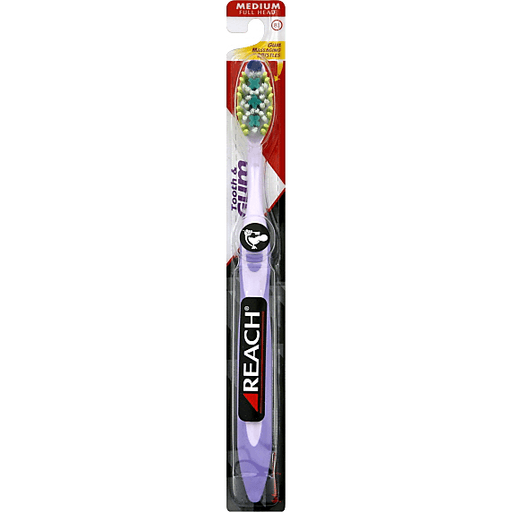 Reach Toothbrush, Full Head, Medium 81