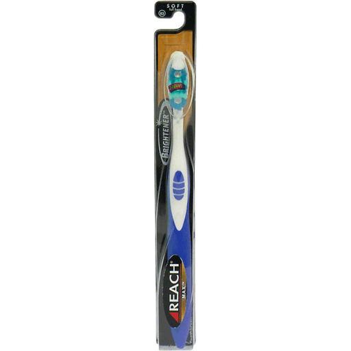 Reach Max Brightener Toothbrush, Full Head, Soft 83