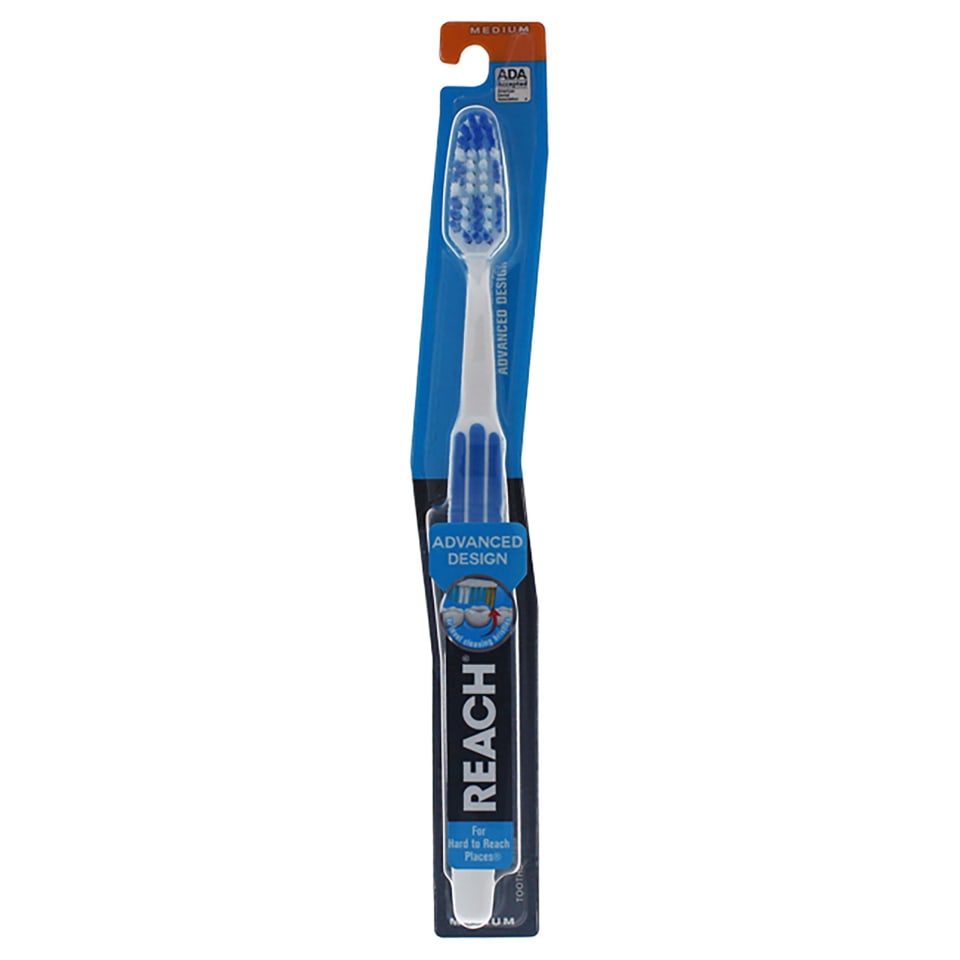Reach Crystal Clean Toothbrush, Full Head, Medium 11