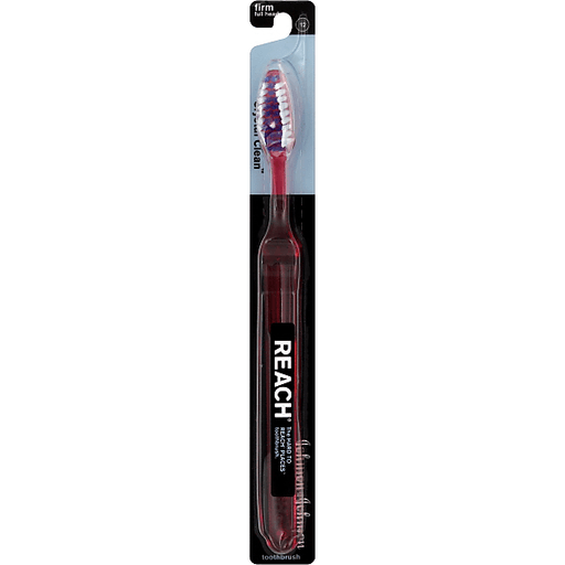 Reach Crystal Clean Toothbrush, Full Head, Firm 12