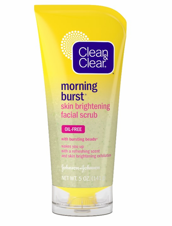 Clean & Clear Morning Burst Skin Brightening Facial Scrub 5 Oz