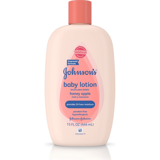 Johnson's Baby Honey Apple Lotion, Skin Moisturizer, 15 Fl. Oz