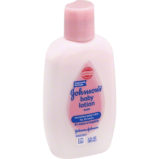 Johnson's Baby Lotion 3 Fl. Oz. Squeeze Bottle