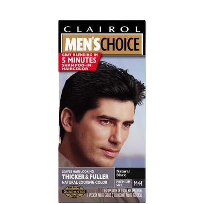 Clairol Men's Choice Haircolor, Natural Black M44