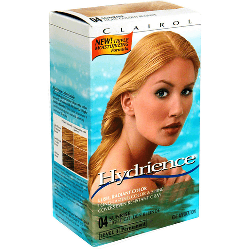 Clairol Hydrience Moisture-Lock Color Creme, Light Golden Blonde 04