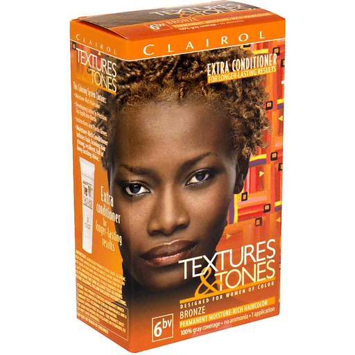 Textures & Tones Clairol 6BV Bronze Hair Color Kit