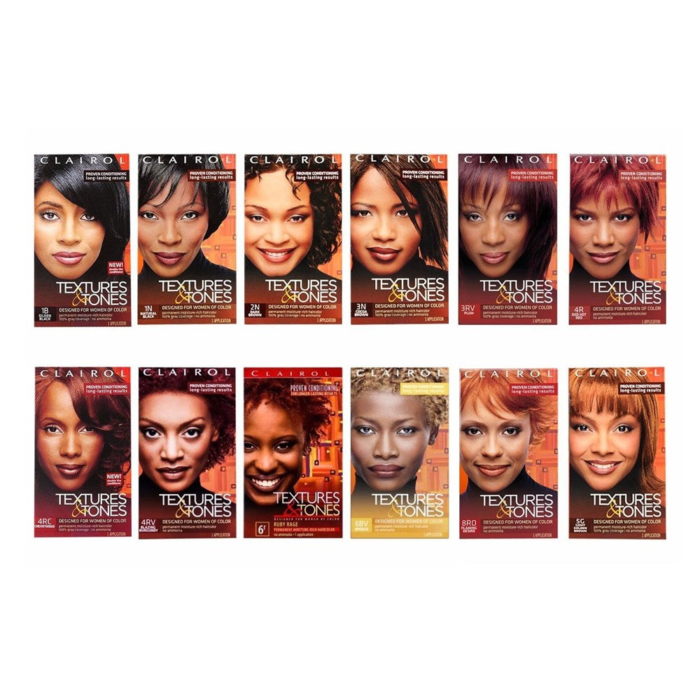Clairol Textures & Tones 6G Honey Blonde Hair Color Kit