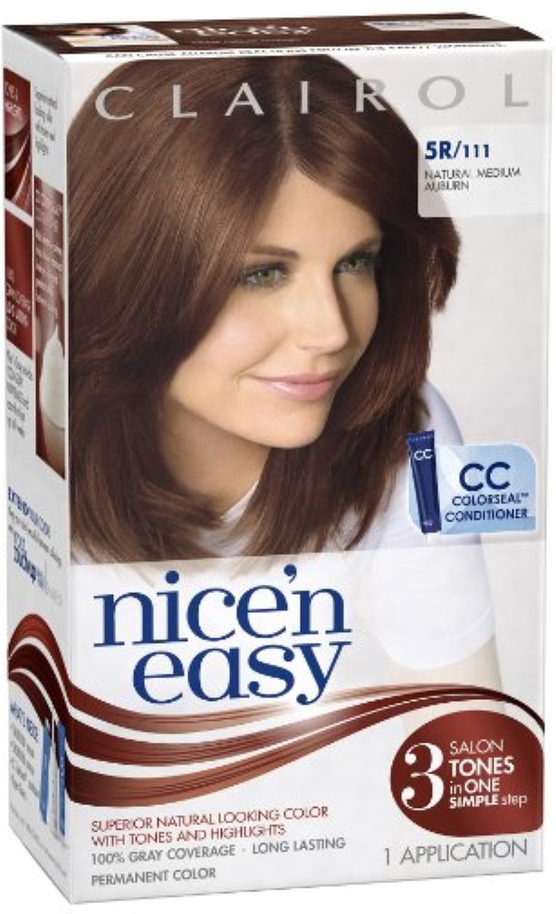 Nice N Easy N Permanent Hair Color 5R Natural Medium Auburn 1 Kit