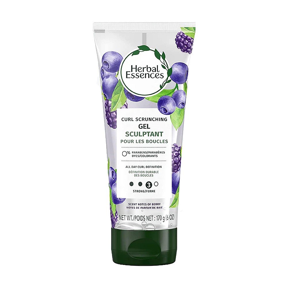 Herbal Essences Totally Twisted Gel, Curl Scrunching, With Mixed Berry Strong 3