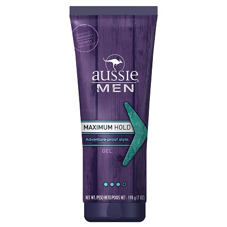 , (Aussie) Aussie Gel MAX Hold Men, 7oz