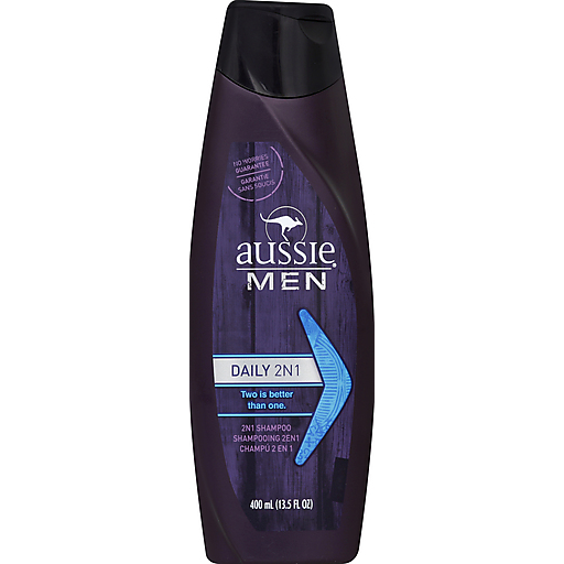 Aussie Men Shampoo, Daily, 2N1