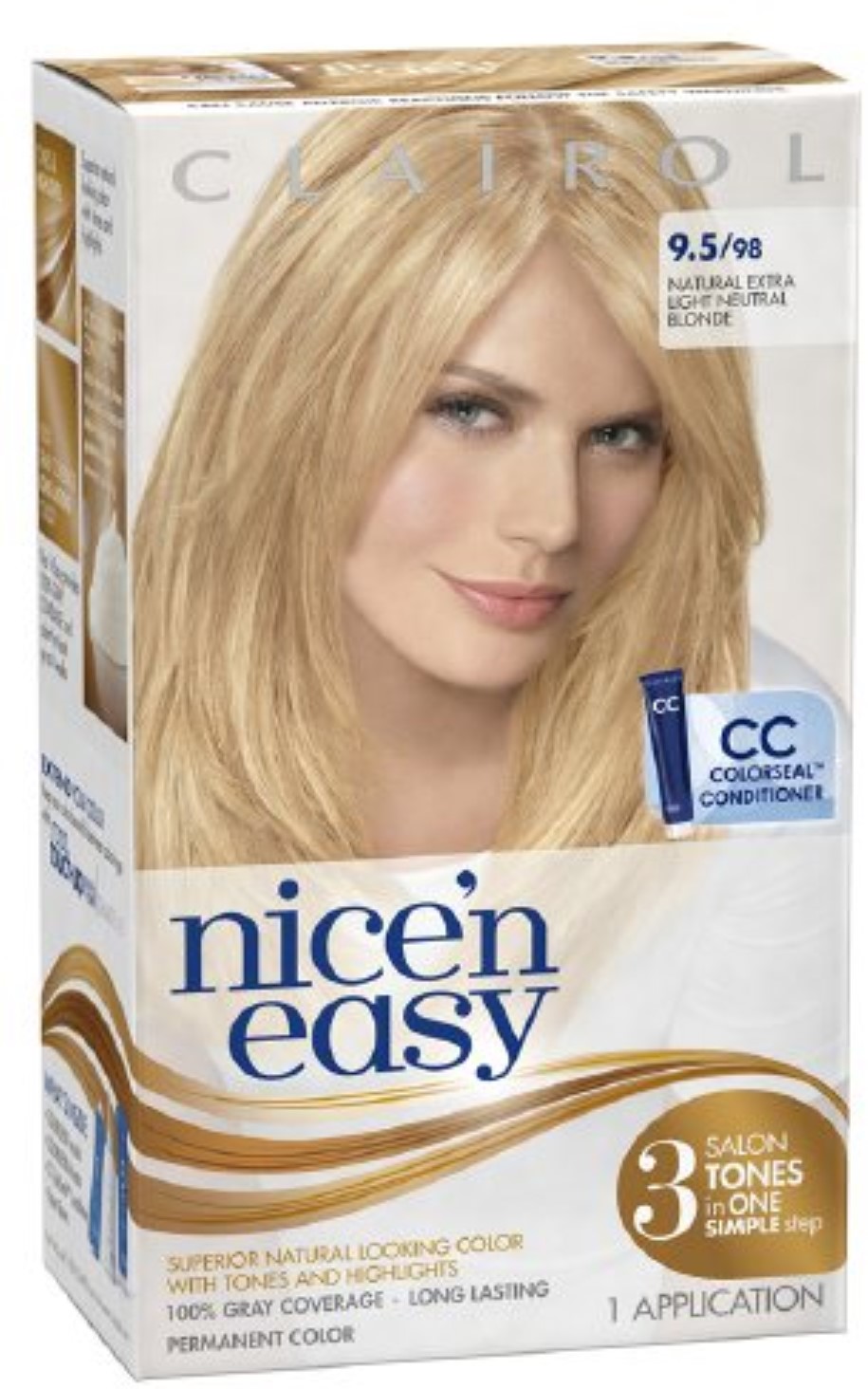 Nice N Easy Hair Color 98 Natural Extra Light Neutral Blonde