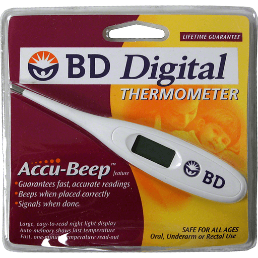 BD Thermometer, Accu-Beep Feature