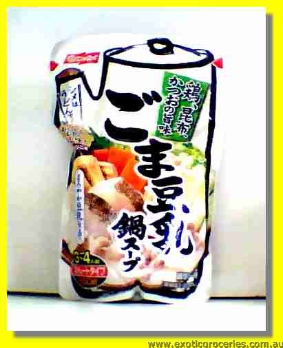 Sesame & Soy Milk Soup