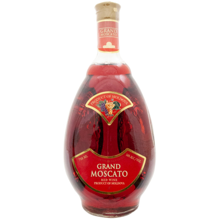 Grand Moscato Red 750ml Moldova Wine 750 Ml
