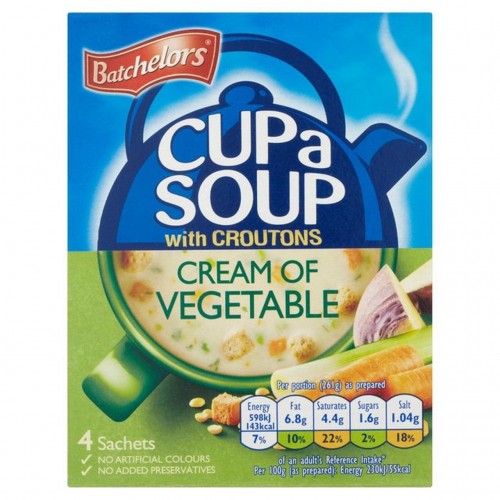 Batchelors Cup A Soup Vegetable 122g