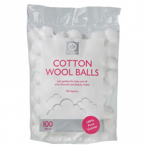 Fitzroy Cotton Wool Balls 100s