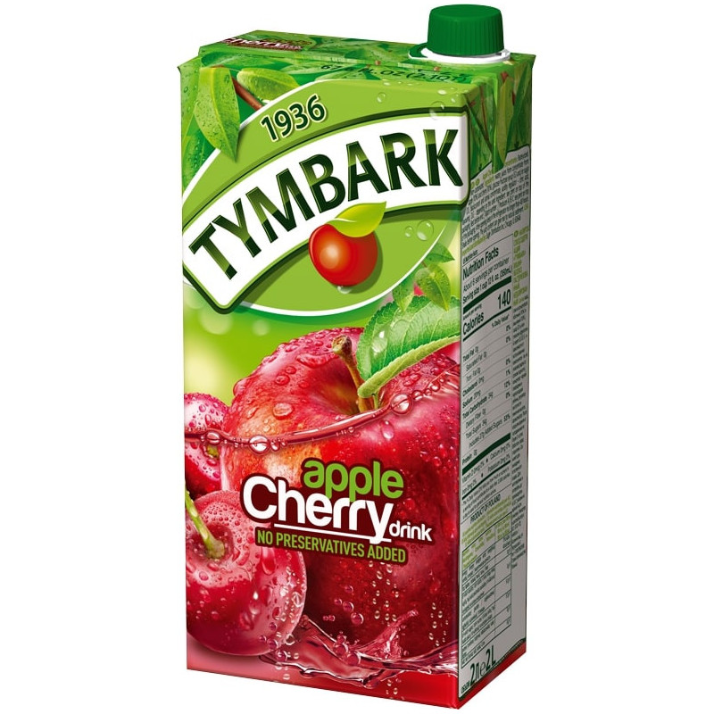 Vyšnių-obuolių Gėrimas 2l TYMBARK