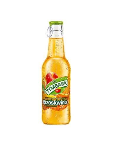 Bebida Sin Gas Sabor De Naranja Melocoton 250ml X24 TYMBARK