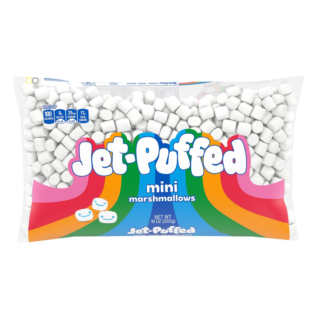 Jet-Puffed Kraft Mini Marshmallows, 10 Ounce Bag