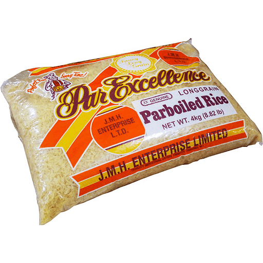 J.M.H Enterprise Par Excellence Parboil Long Rice 9 Kg